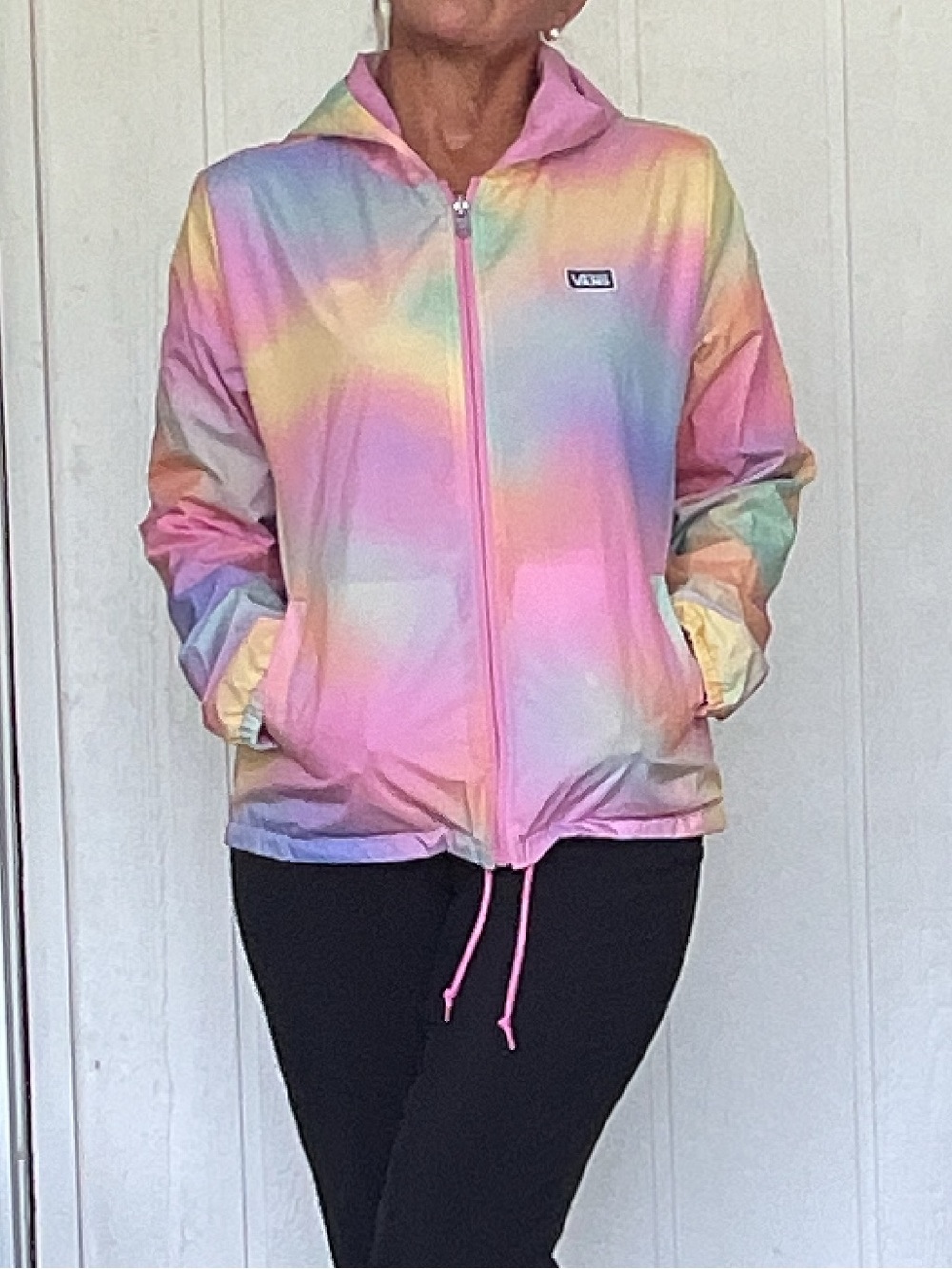 Vans reversible Windbreaker Jacket Size Small. NWOT
